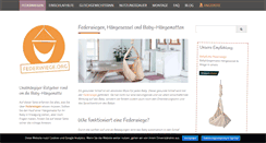 Desktop Screenshot of federwiege.org